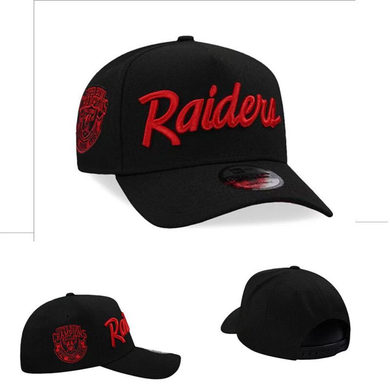 2025 NFL Oakland Raiders Hat style TX 02->->Sports Caps